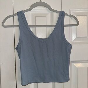 Stylish Women's Blue Tank Top